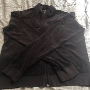 Juicy course velour zip up tracksuit jacket